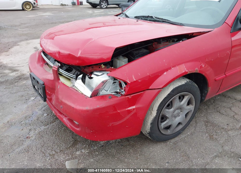 2000 MAZDA PROTEGE DX/LX VIN: JM1BJ2224Y0277889