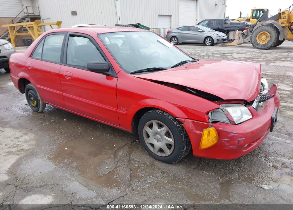 2000 MAZDA PROTEGE DX/LX VIN: JM1BJ2224Y0277889
