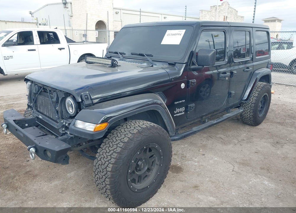 2020 JEEP WRANGLER UNLIMITED SAHARA 4X4 VIN: 1C4HJXEN4LW127736