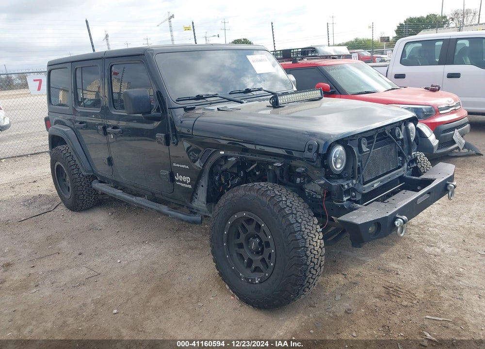 2020 JEEP WRANGLER UNLIMITED SAHARA 4X4 VIN: 1C4HJXEN4LW127736