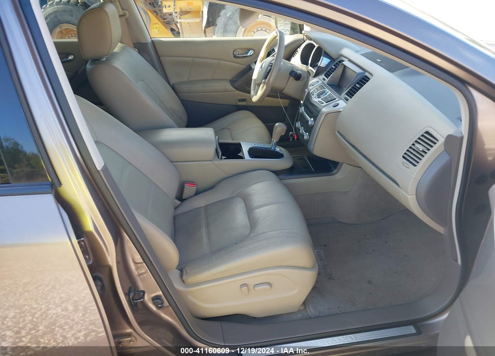 2012 NISSAN MURANO SL VIN: JN8AZ1MU6CW117830