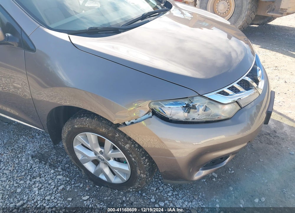 2012 NISSAN MURANO SL VIN: JN8AZ1MU6CW117830