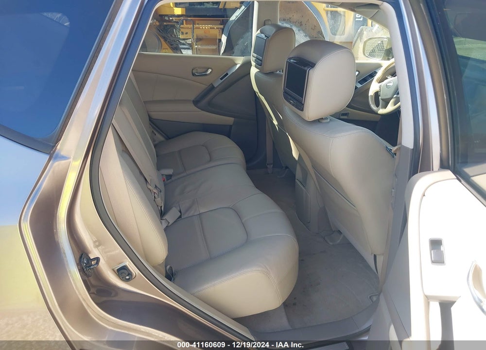 2012 NISSAN MURANO SL VIN: JN8AZ1MU6CW117830