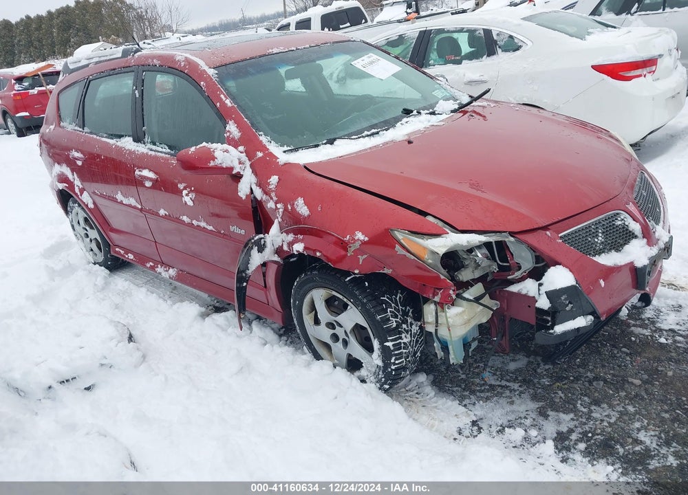 2008 PONTIAC VIBE VIN: 5Y2SL65848Z412303
