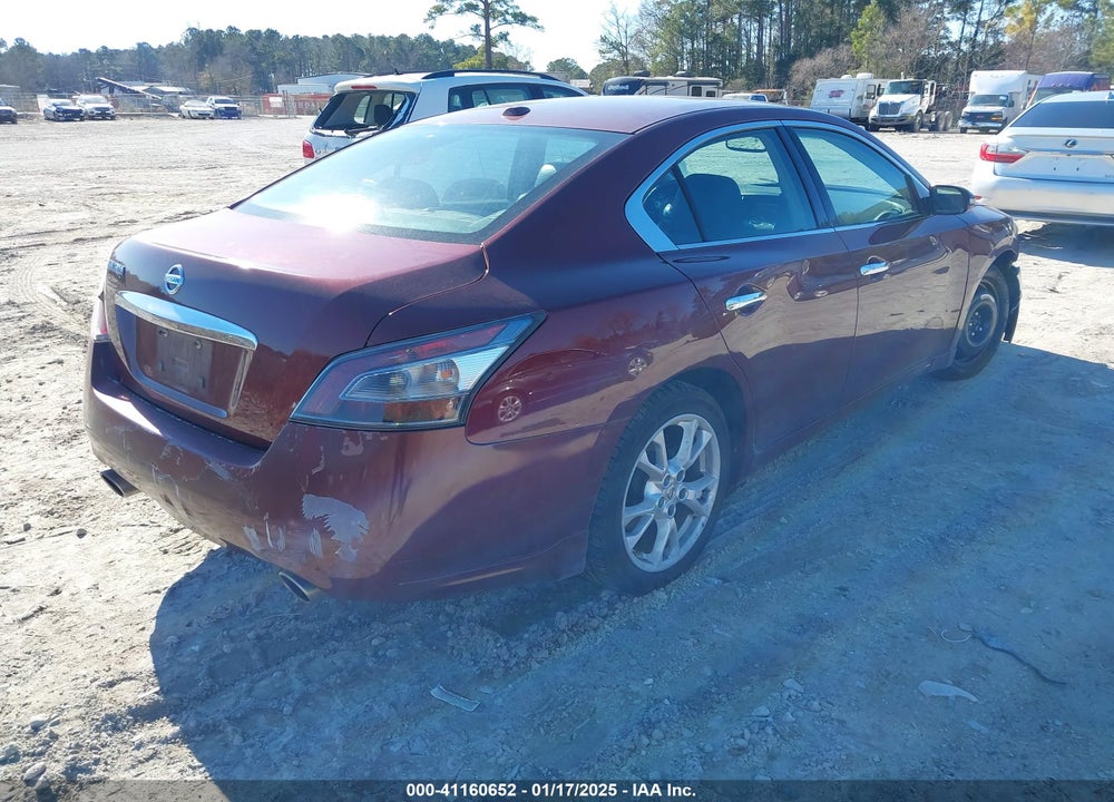 2013 NISSAN MAXIMA 3.5 SV VIN: 1N4AA5AP0DC825430