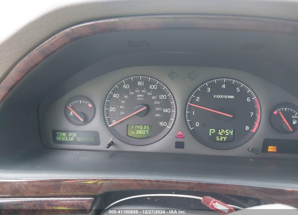 2002 VOLVO S80 2.9 VIN: YV1TS92D921271299