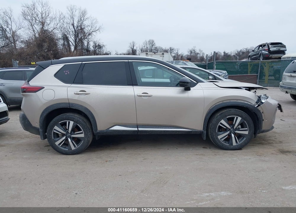 2022 NISSAN ROGUE SL INTELLIGENT AWD VIN: JN8BT3CB0NW334200