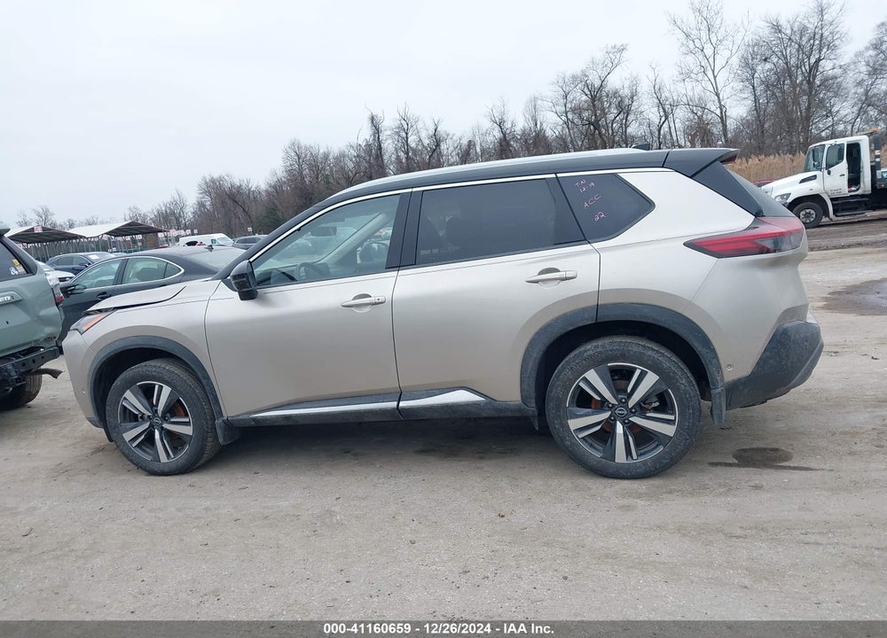 2022 NISSAN ROGUE SL INTELLIGENT AWD VIN: JN8BT3CB0NW334200