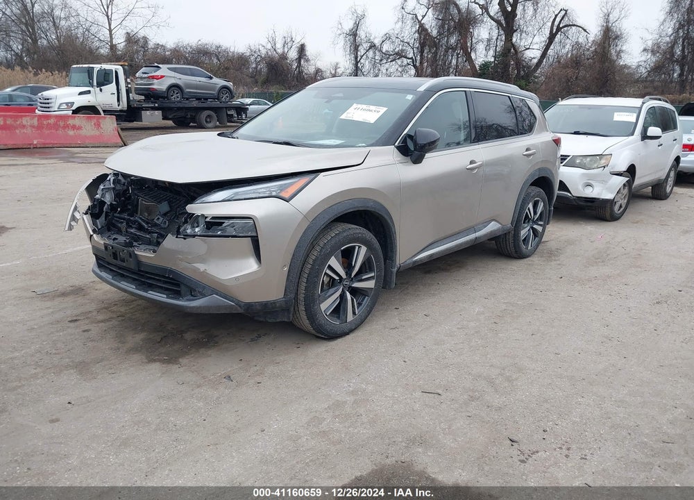 2022 NISSAN ROGUE SL INTELLIGENT AWD VIN: JN8BT3CB0NW334200
