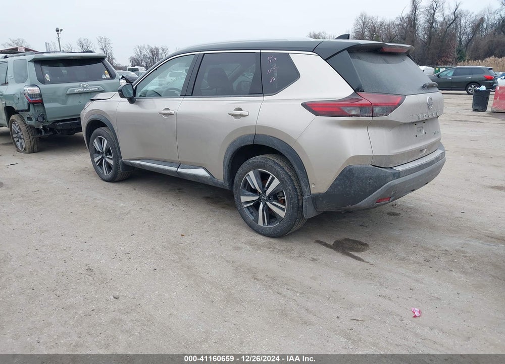 2022 NISSAN ROGUE SL INTELLIGENT AWD VIN: JN8BT3CB0NW334200