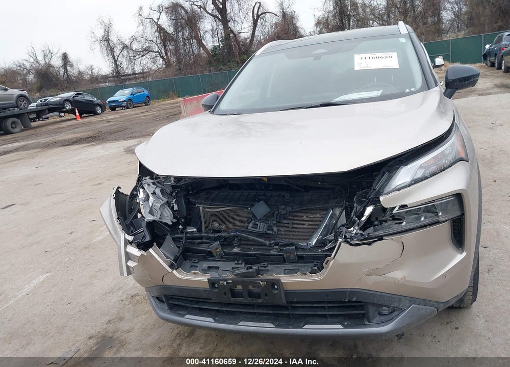 2022 NISSAN ROGUE SL INTELLIGENT AWD VIN: JN8BT3CB0NW334200