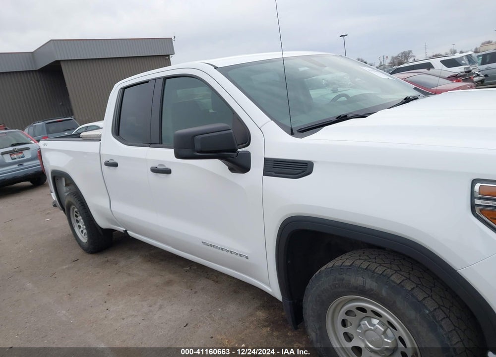 2021 GMC SIERRA 1500 4WD DOUBLE CAB STANDARD BOX VIN: 1GTR9AEF9MZ300203