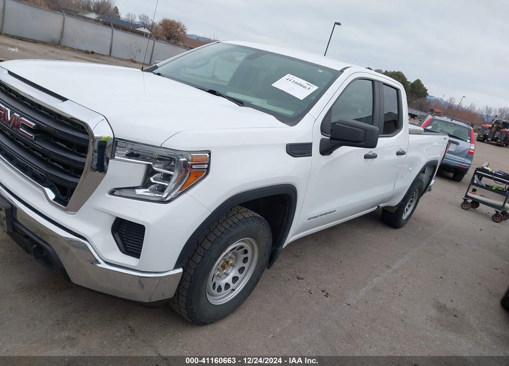 2021 GMC SIERRA 1500 4WD DOUBLE CAB STANDARD BOX VIN: 1GTR9AEF9MZ300203