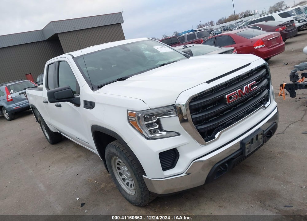 2021 GMC SIERRA 1500 4WD DOUBLE CAB STANDARD BOX VIN: 1GTR9AEF9MZ300203