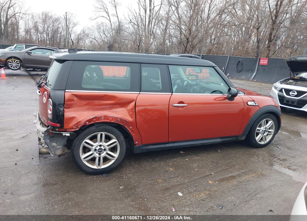 2013 MINI CLUBMAN COOPER S VIN: WMWZG3C51DTY32945