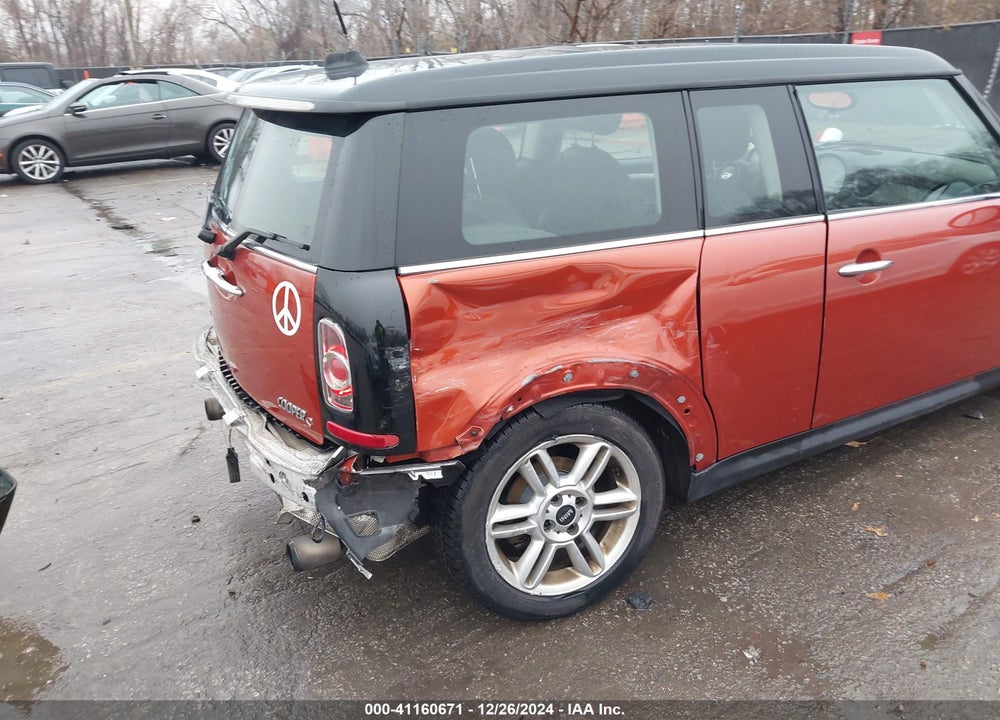 2013 MINI CLUBMAN COOPER S VIN: WMWZG3C51DTY32945