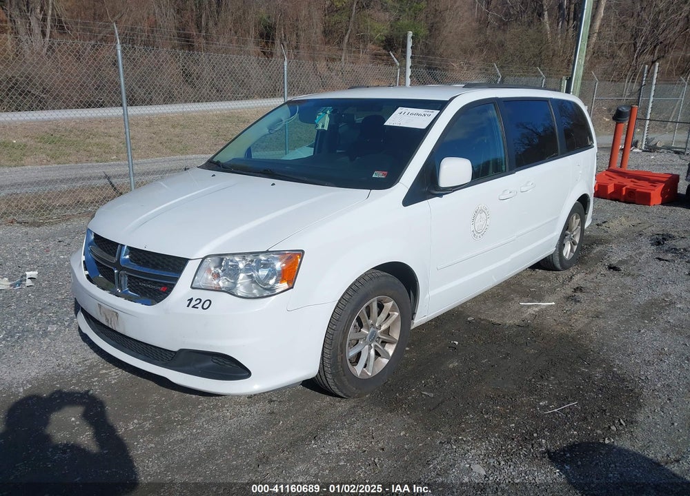 2016 DODGE GRAND CARAVAN SXT VIN: 2C4RDGCG6GR168870