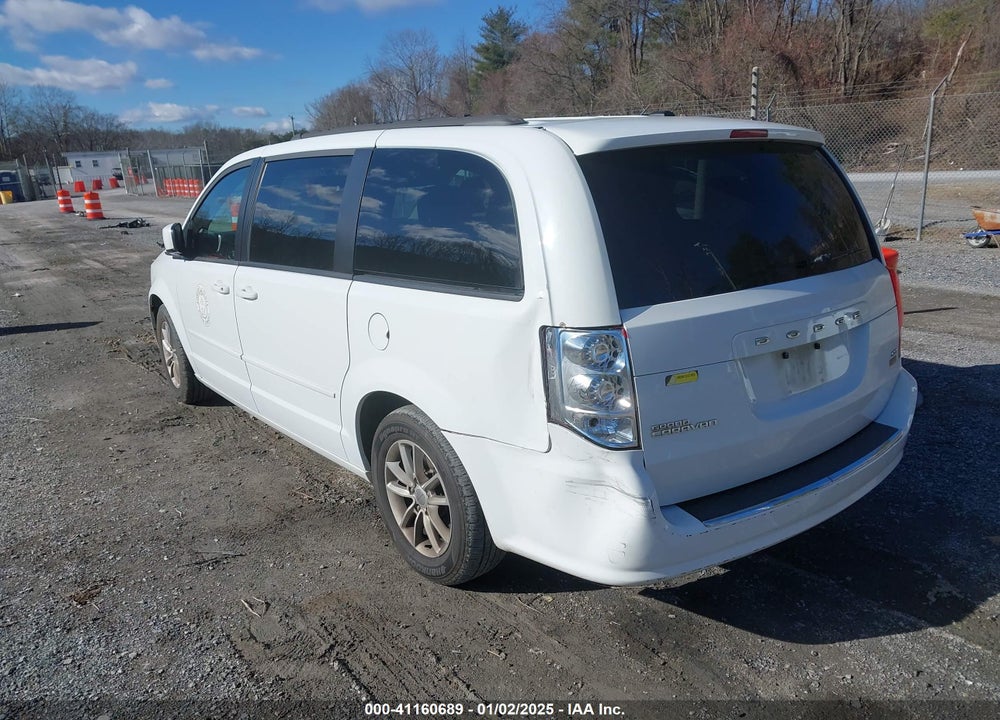 2016 DODGE GRAND CARAVAN SXT VIN: 2C4RDGCG6GR168870