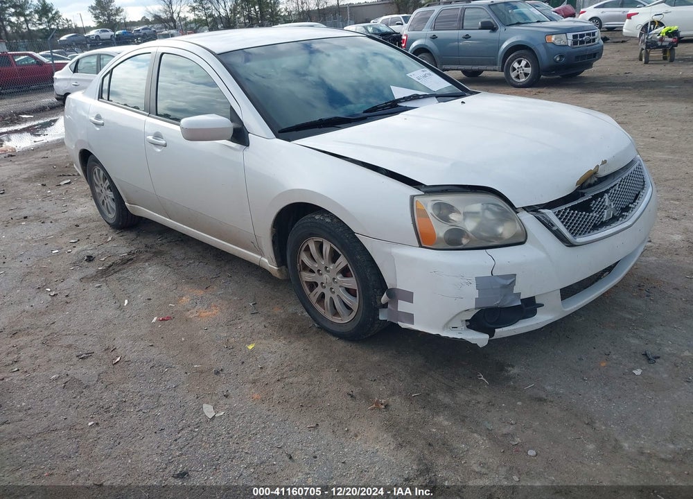 2012 MITSUBISHI GALANT FE VIN: 4A32B2FF9CE016857