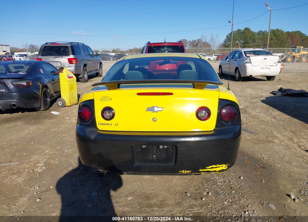2008 CHEVROLET COBALT LT VIN: 1G1AL18F887203451