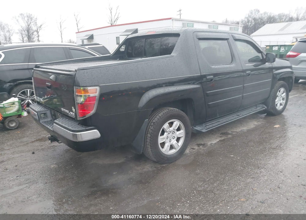 2006 HONDA RIDGELINE RTL VIN: 2HJYK16596H569192