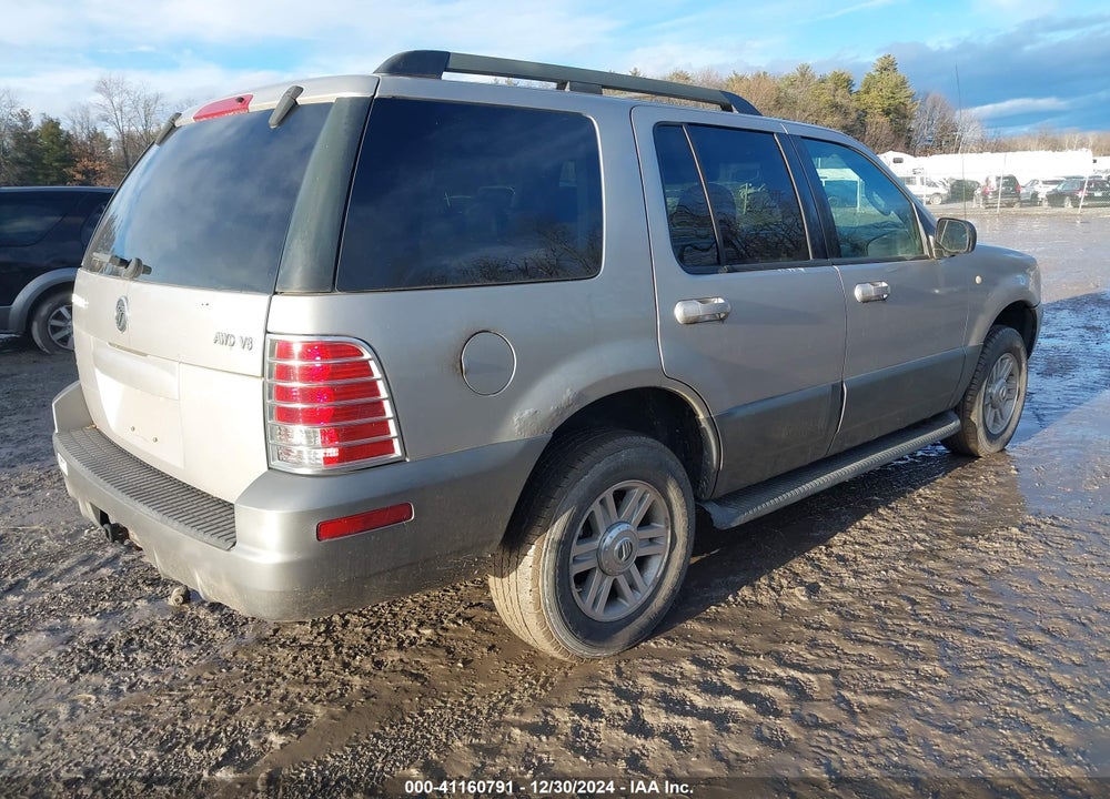2005 MERCURY MOUNTAINEER VIN: 4M2ZU86W55UJ02894