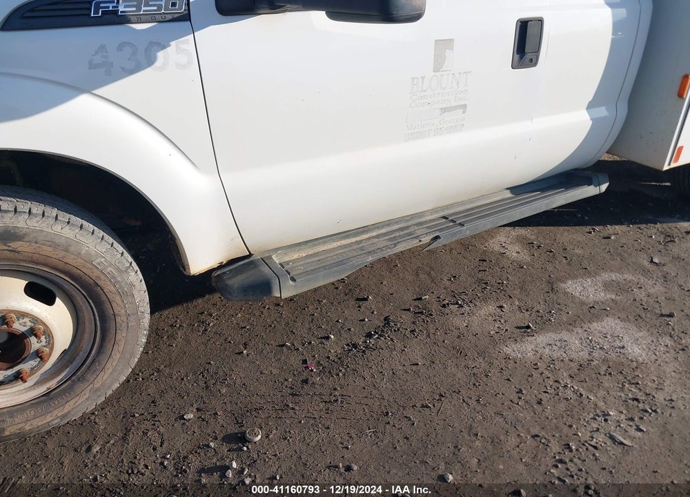 2013 FORD F-350 CHASSIS XL VIN: 1FD8X3G68DEB78222