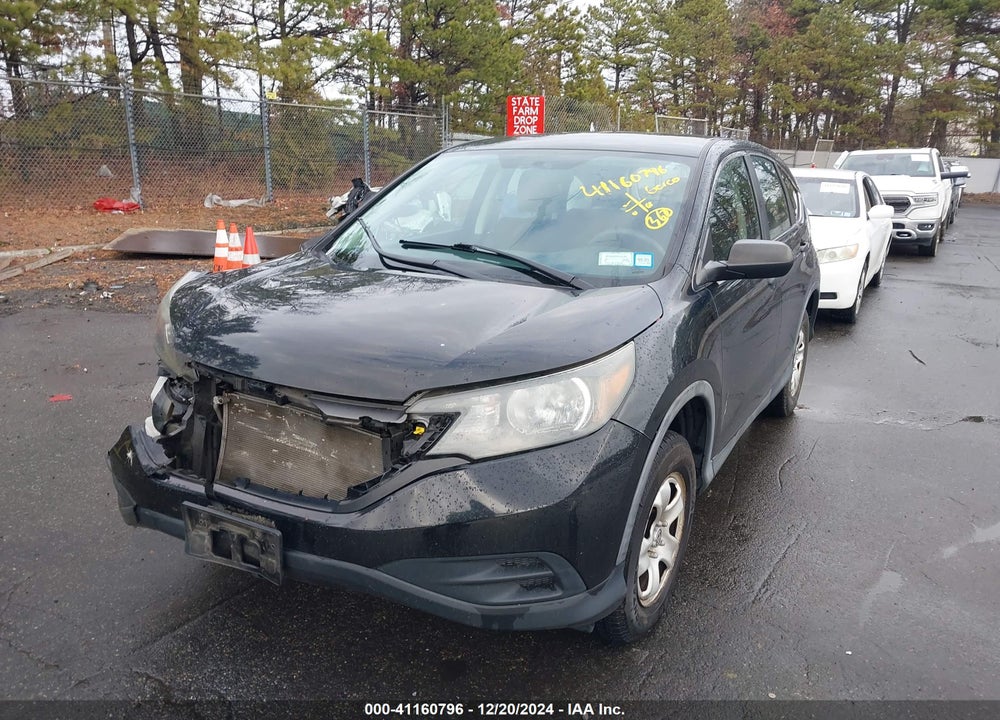 2012 HONDA CR-V LX VIN: 5J6RM4H3XCL016401