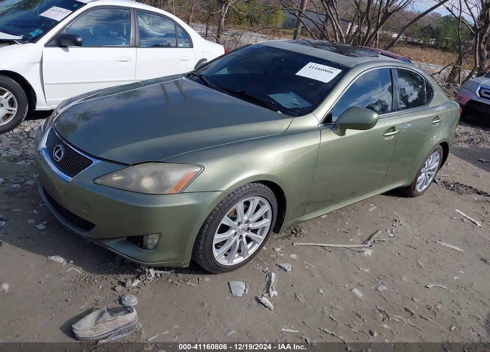 2007 LEXUS IS 250 VIN: JTHBK262272042349