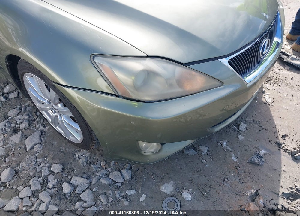 2007 LEXUS IS 250 VIN: JTHBK262272042349