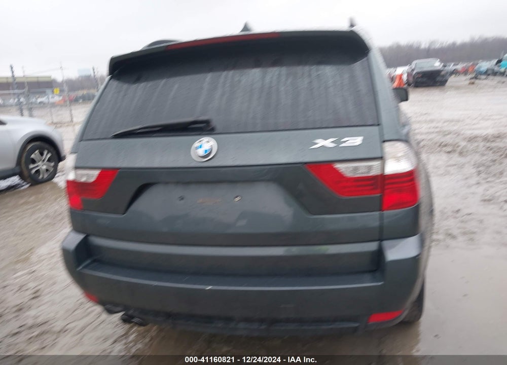 2008 BMW X3 VIN: WBXPC93498WJ15684