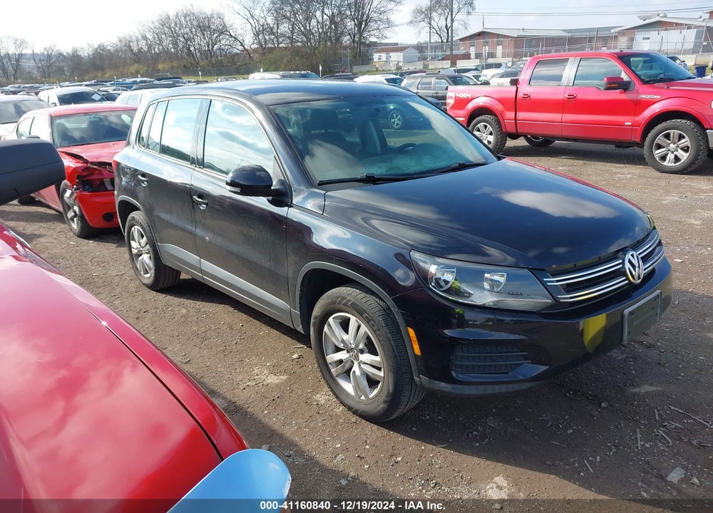 2012 VOLKSWAGEN TIGUAN S VIN: WVGAV7AX6CW523675