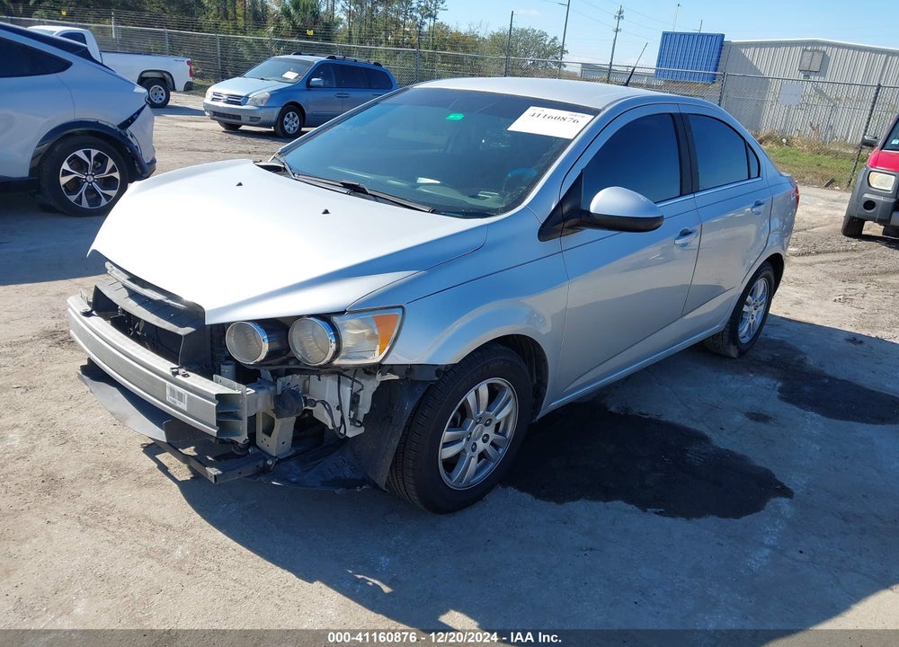 2013 CHEVROLET SONIC LT AUTO VIN: 1G1JC5SH9D4142169