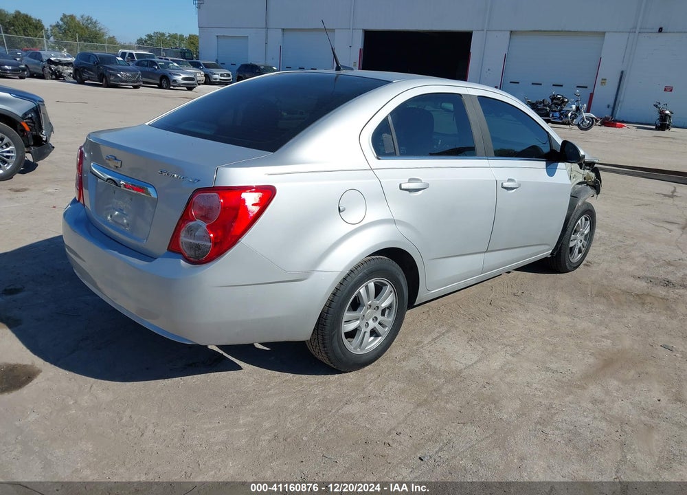 2013 CHEVROLET SONIC LT AUTO VIN: 1G1JC5SH9D4142169
