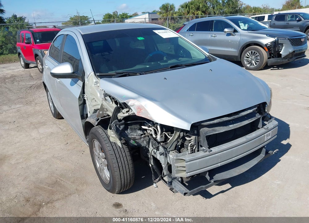 2013 CHEVROLET SONIC LT AUTO VIN: 1G1JC5SH9D4142169