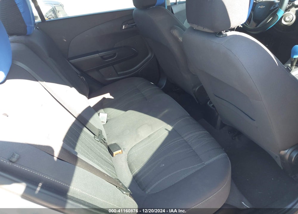 2013 CHEVROLET SONIC LT AUTO VIN: 1G1JC5SH9D4142169