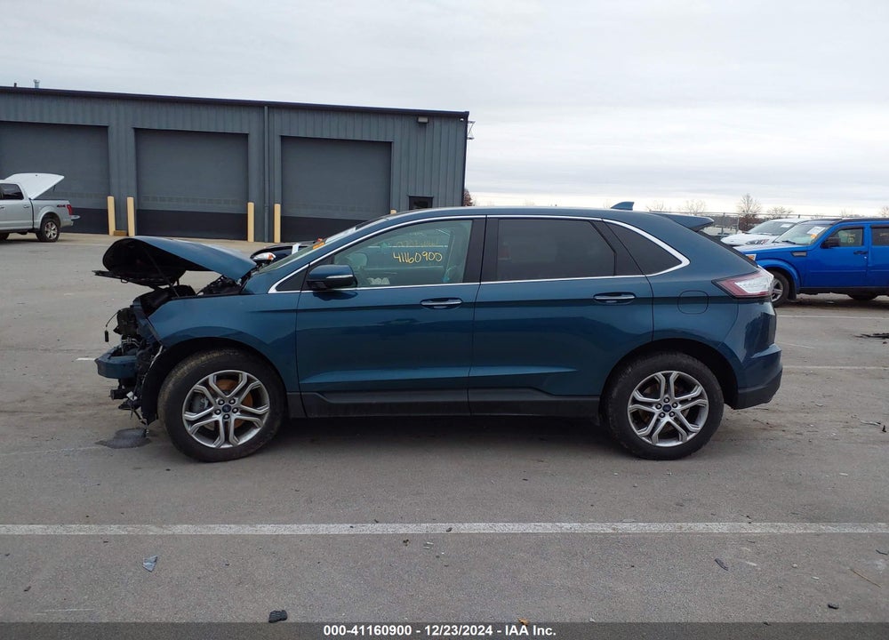 2016 FORD EDGE TITANIUM VIN: 2FMPK4K99GBB60149