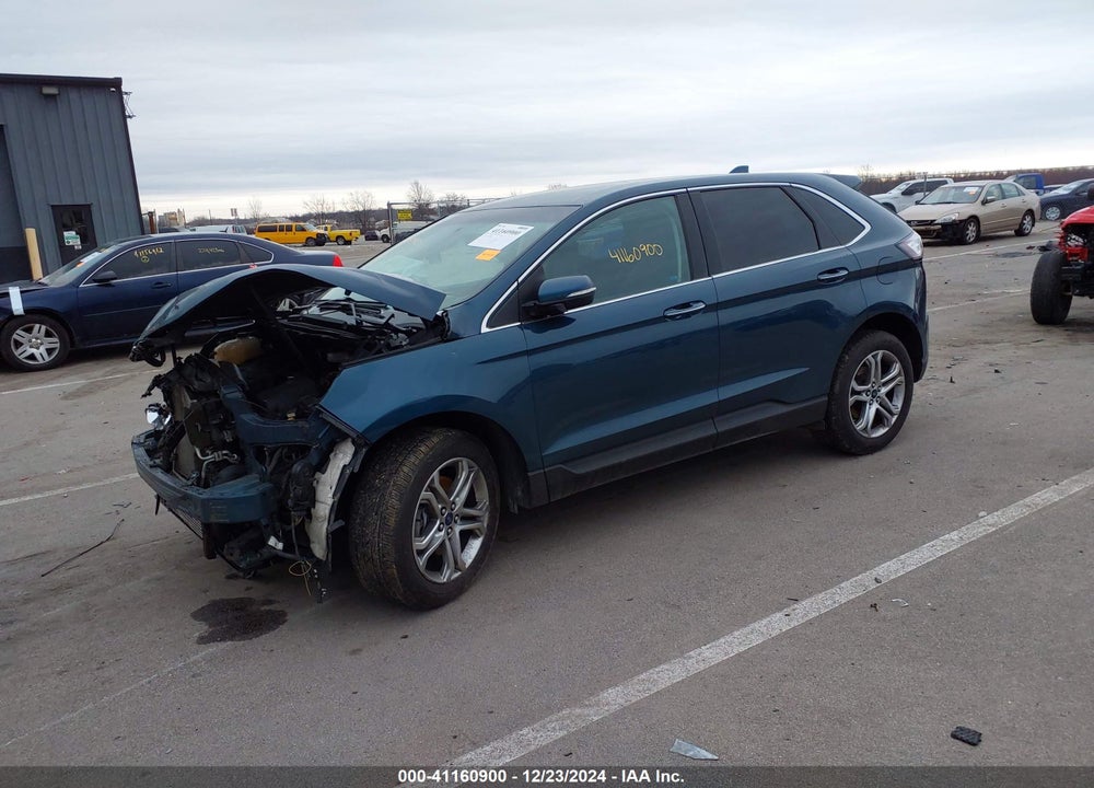 2016 FORD EDGE TITANIUM VIN: 2FMPK4K99GBB60149