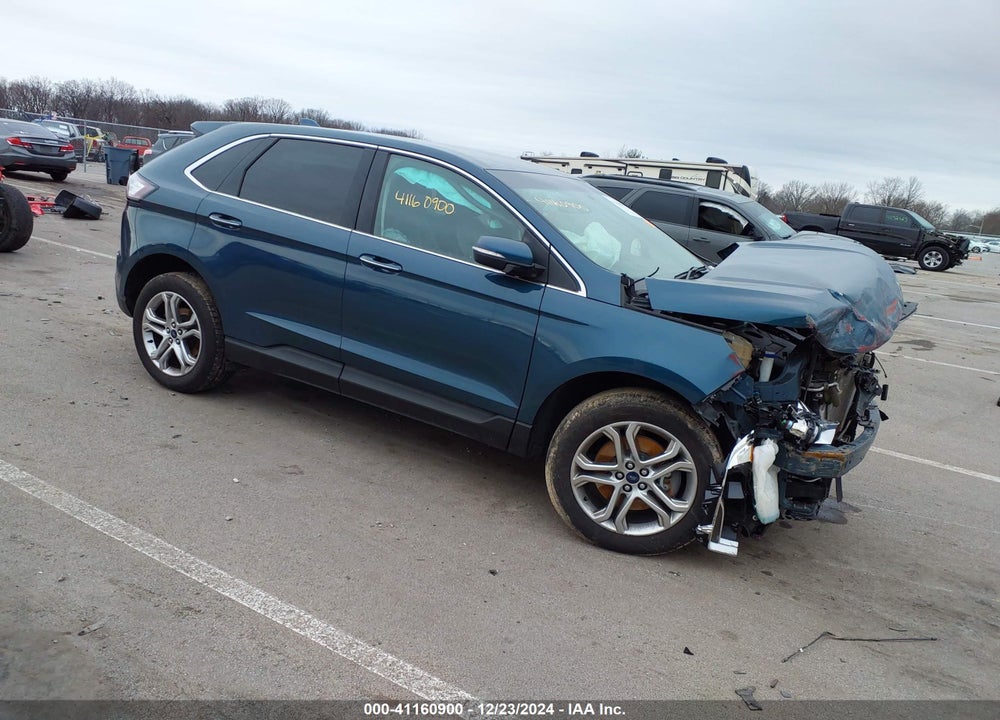 2016 FORD EDGE TITANIUM VIN: 2FMPK4K99GBB60149