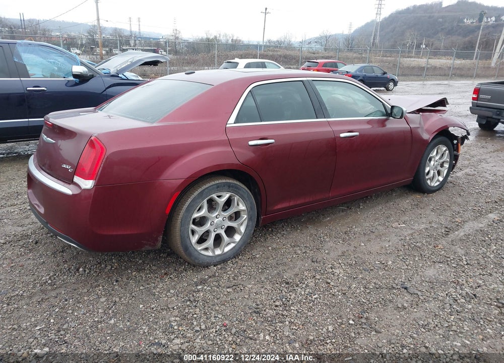2017 CHRYSLER 300 C PLATINUM VIN: 2C3CCASG4HH535817