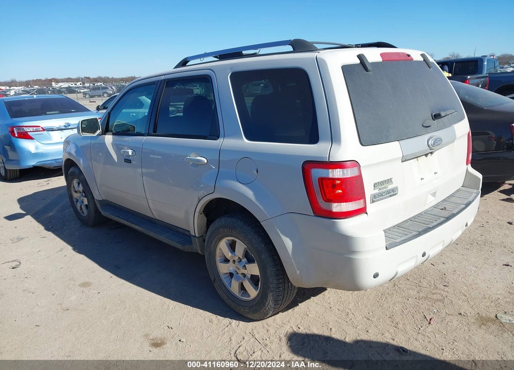 2011 FORD ESCAPE LIMITED VIN: 1FMCU0E74BKC62906