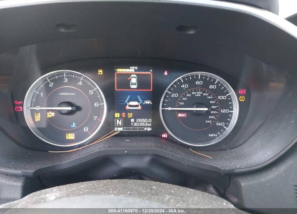 2018 SUBARU CROSSTREK 2.0I LIMITED VIN: JF2GTALC7JH244587