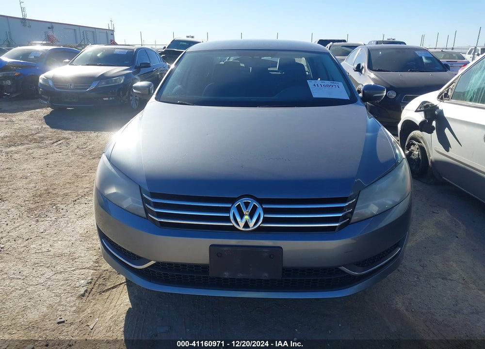 2013 VOLKSWAGEN PASSAT 2.5L S VIN: 1VWAH7A35DC092805