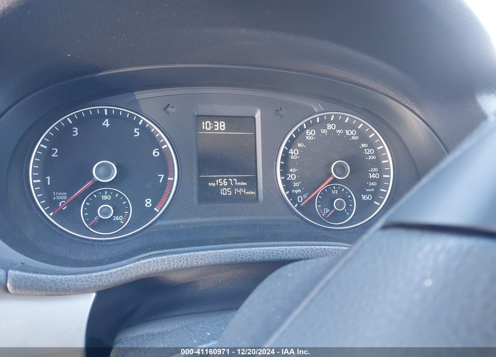 2013 VOLKSWAGEN PASSAT 2.5L S VIN: 1VWAH7A35DC092805