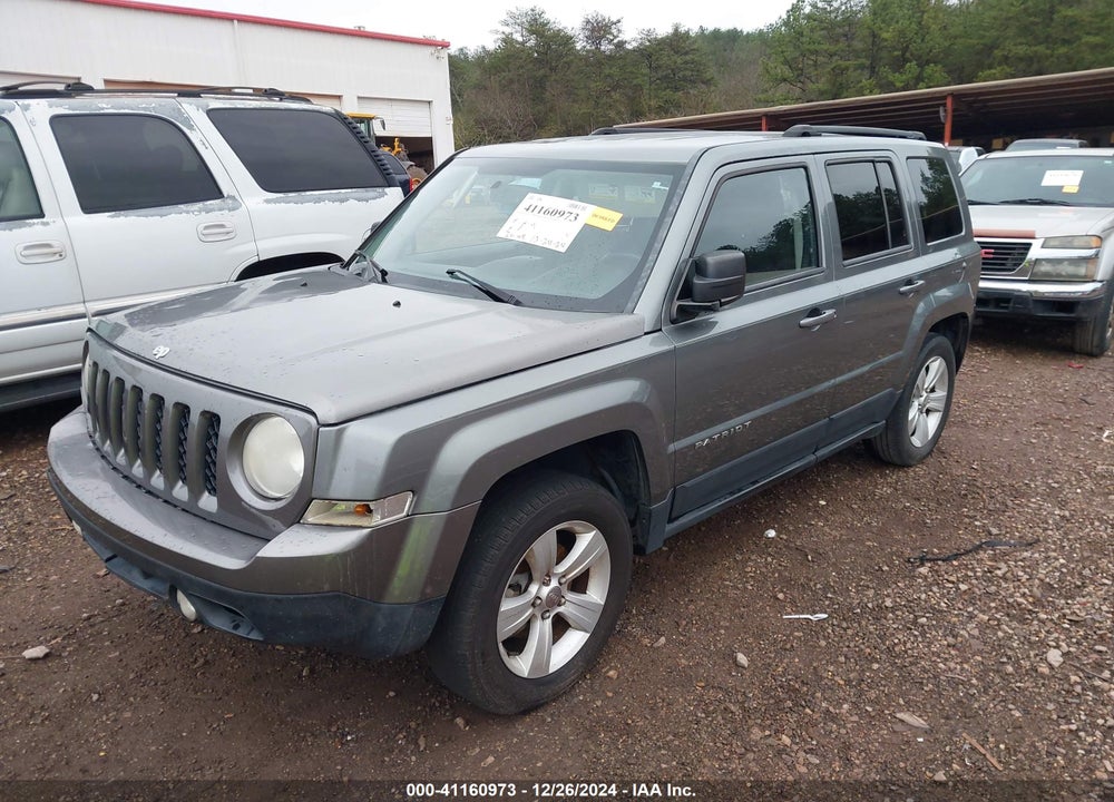 2013 JEEP PATRIOT LATITUDE VIN: 1C4NJPFB2DD166152