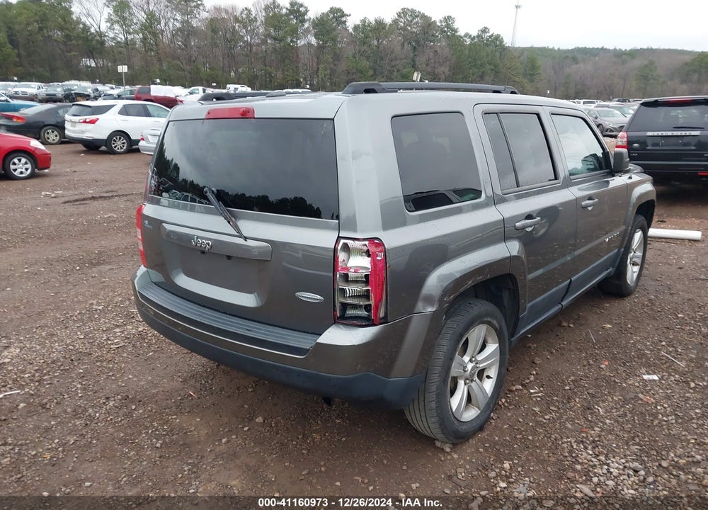 2013 JEEP PATRIOT LATITUDE VIN: 1C4NJPFB2DD166152