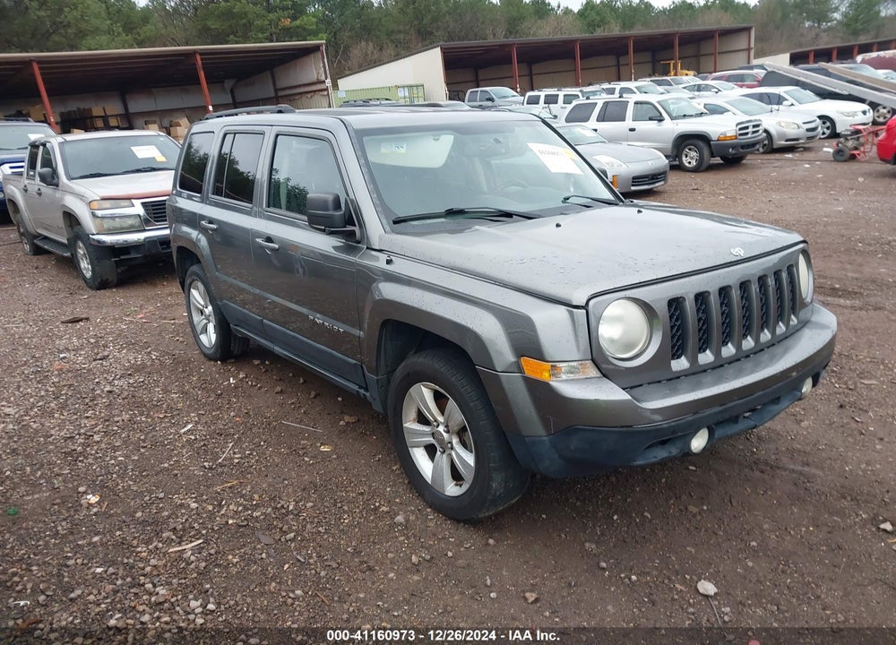 2013 JEEP PATRIOT LATITUDE VIN: 1C4NJPFB2DD166152