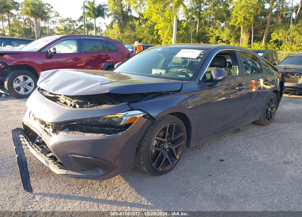 2022 HONDA CIVIC VIN: 19XFL1H88NE024448