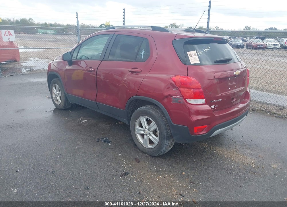 2021 CHEVROLET TRAX AWD LT VIN: KL7CJPSB9MB344838