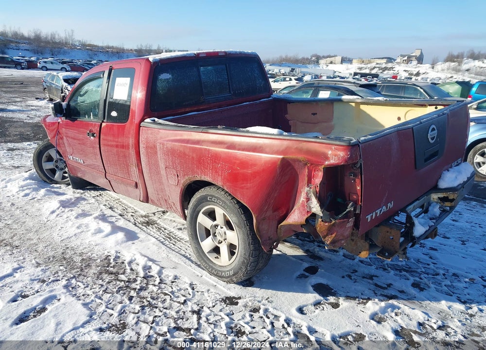 2004 NISSAN TITAN SE VIN: 1N6AA06A34N587205